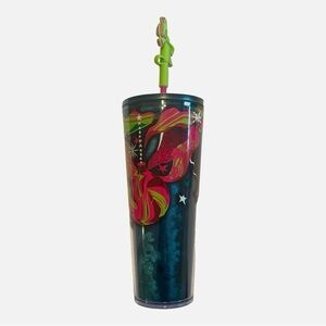 Starbucks‎ NEW HOLIDAY 2023 Tumbler with Straw Topper NWT